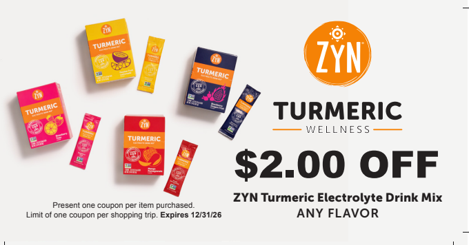 Drink Mix Coupons for Retail