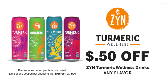 Drink Coupons for Retail