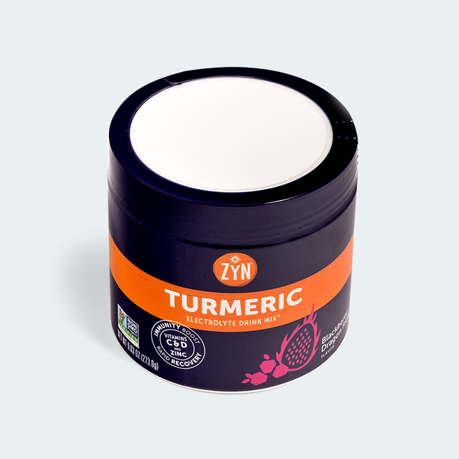 Turmeric Electrolyte Drink Mix Canister - Strawberry Yuzu