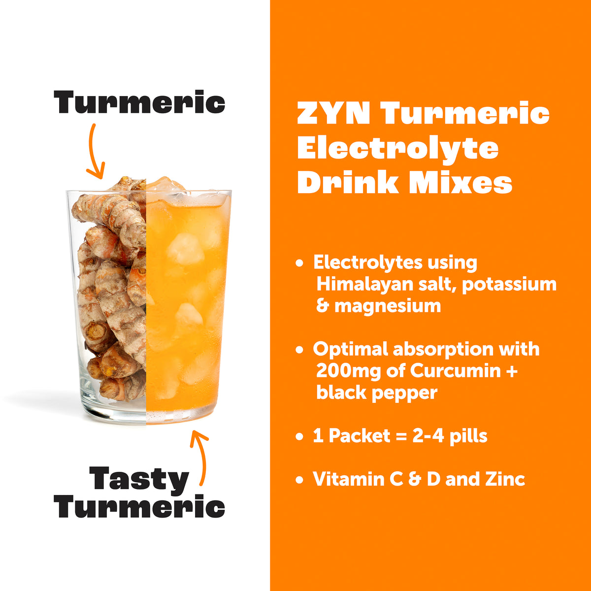 Turmeric Electrolyte Drink Mix - Variety Pack