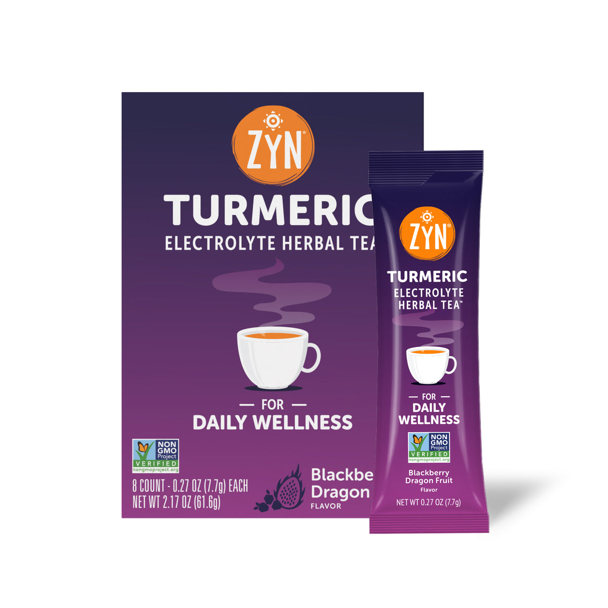 Turmeric Electrolyte Herbal Tea - Blackberry Dragon Fruit