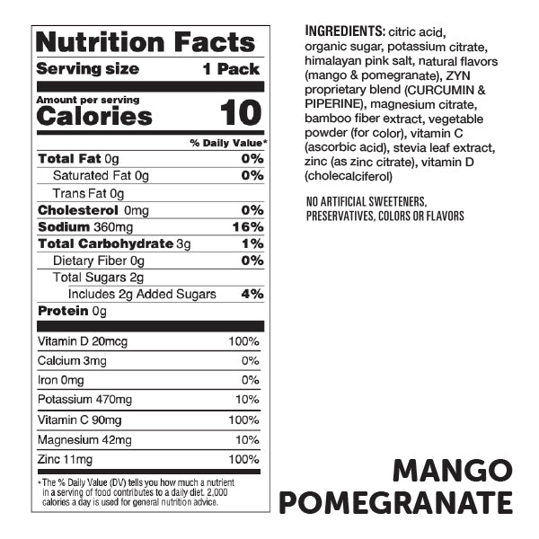 Turmeric Electrolyte Drink Mix - SAMPLES