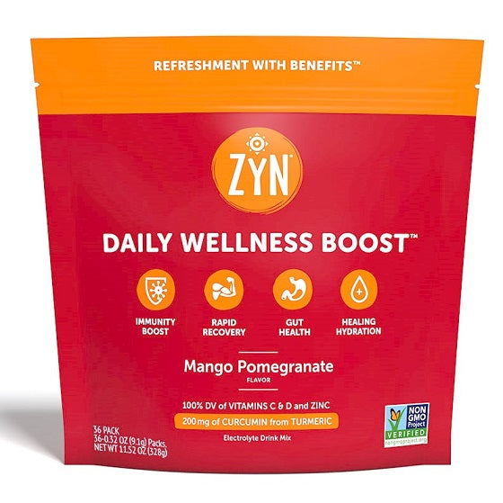 Mango Pomegranate Daily Wellness Drink Mix - Wholesale (bag of 25 packets)